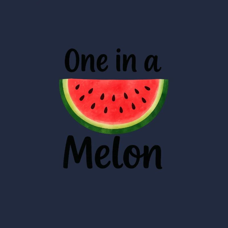 Wassermelonen-Design mit Humor