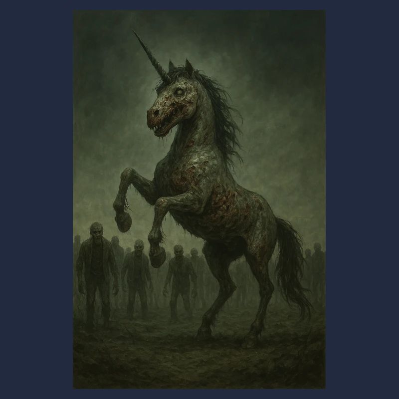Zombie Einhorn 