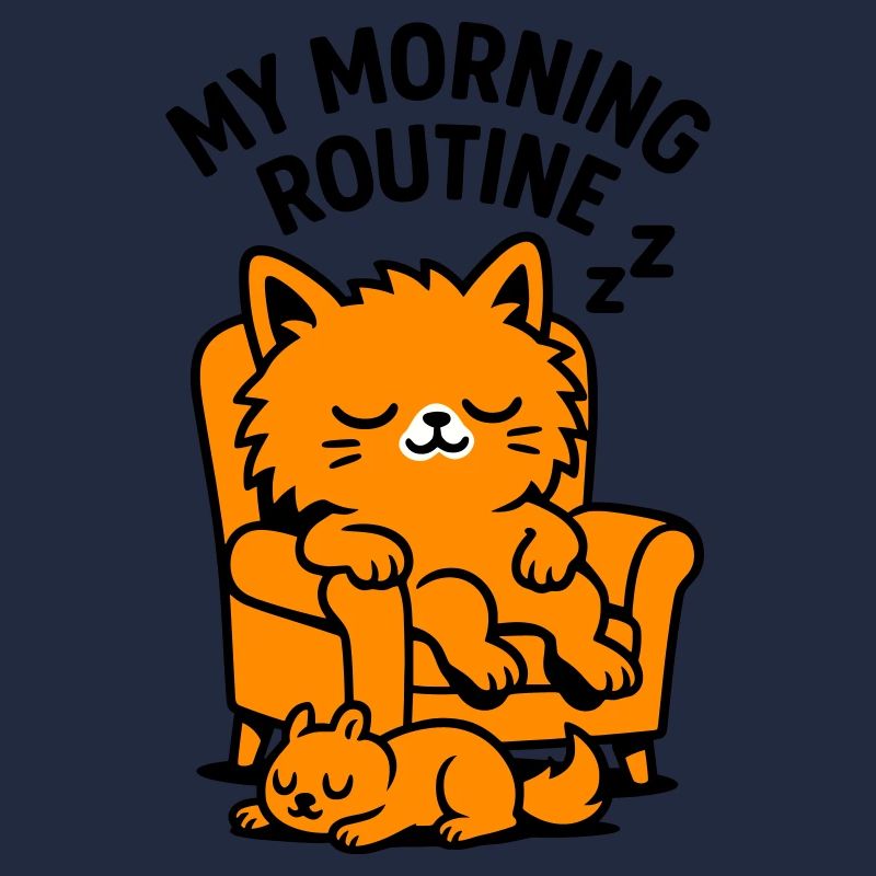 Morning Routine Cat