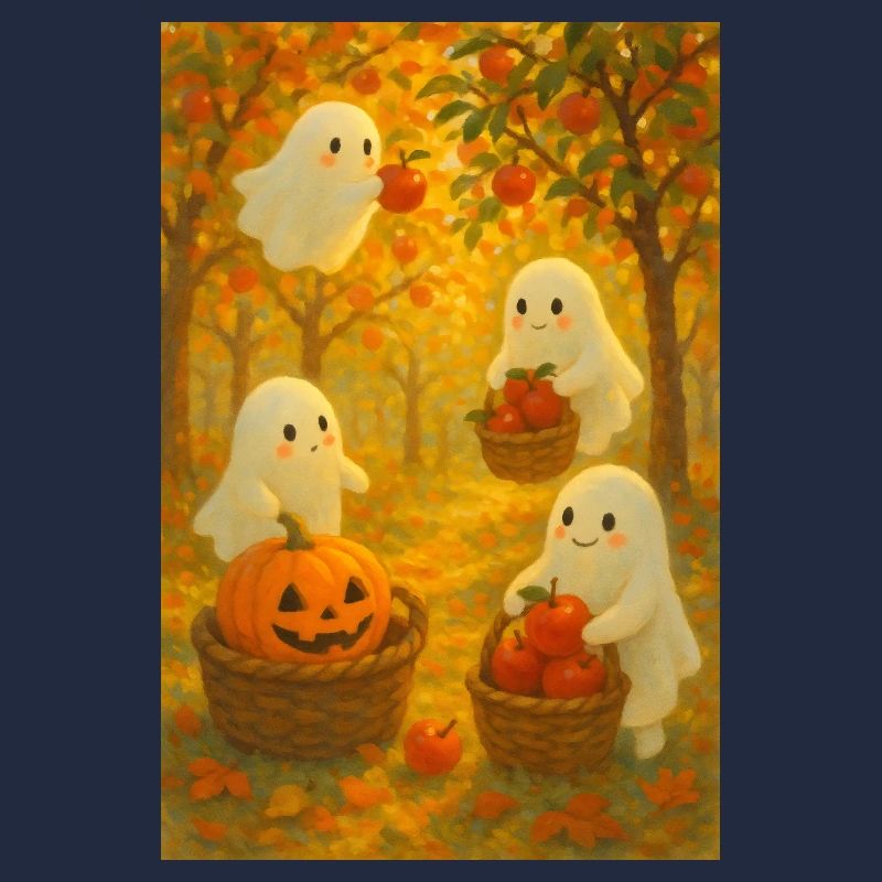 Halloween Geister Ernte