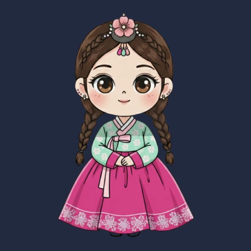 Chibi Hanbok Candy Dream Chaewon