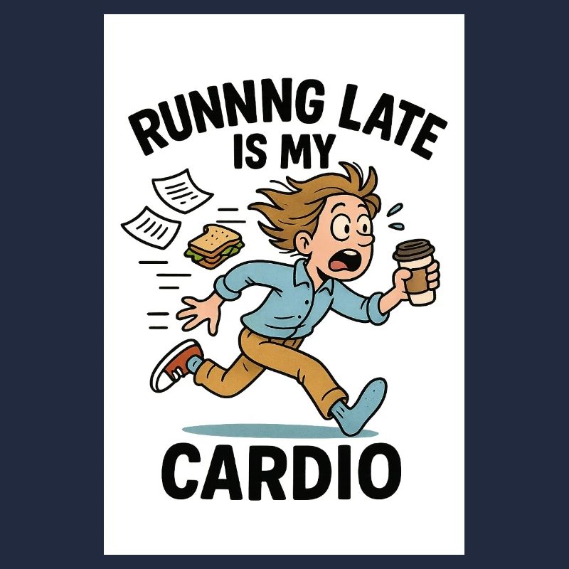 Courir trop tard, c’est mon cardio