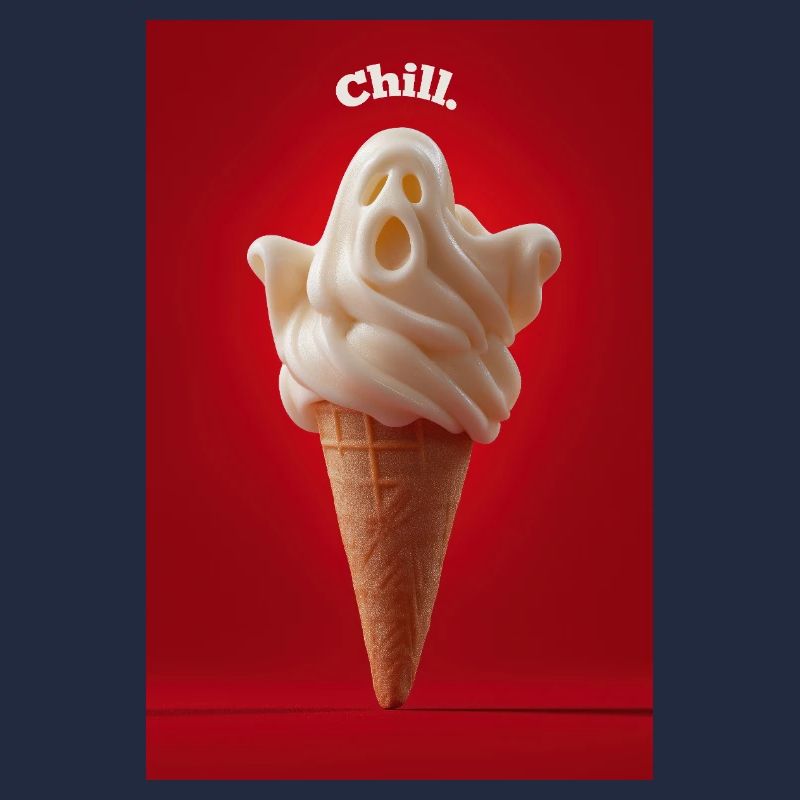Chill Ghost Eiswaffel