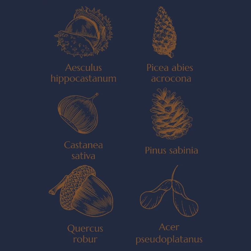 Faune forestière aux tons bruns chauds