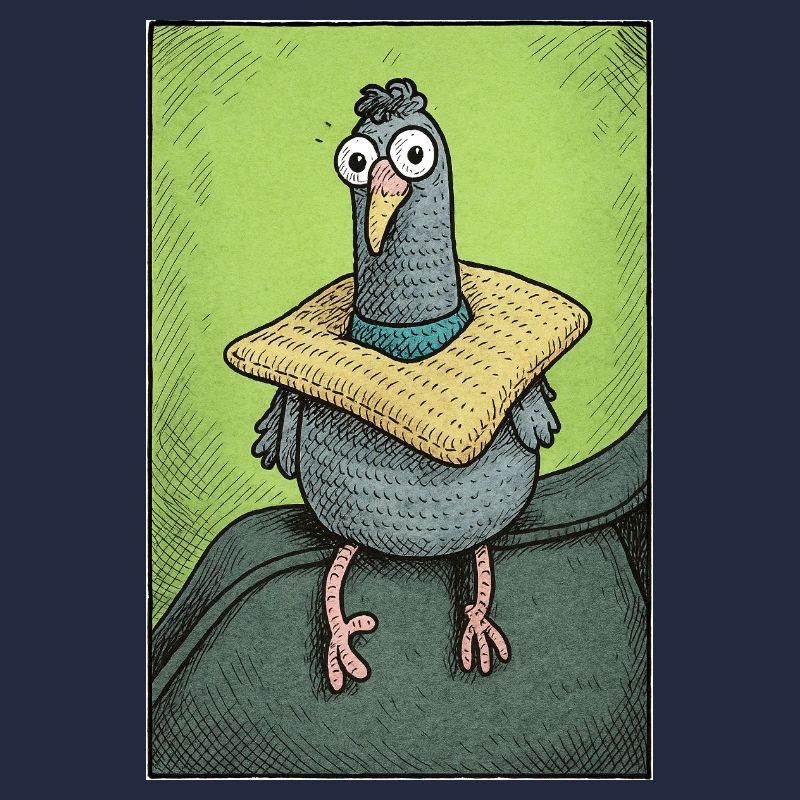 Sir Gurrington sitzt