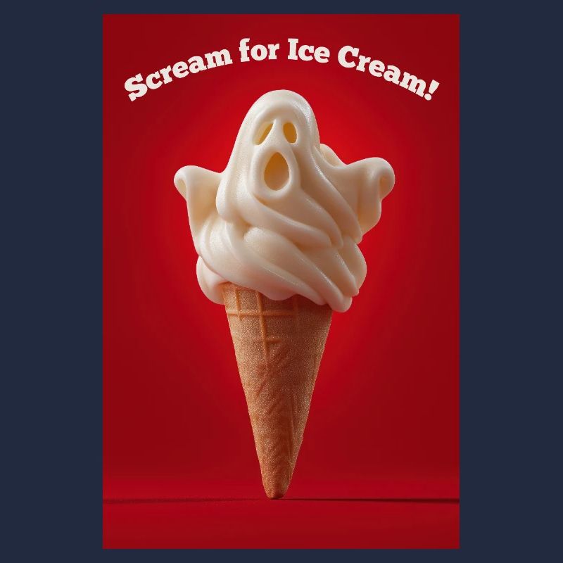 Cornet de glace Ghostly Scream