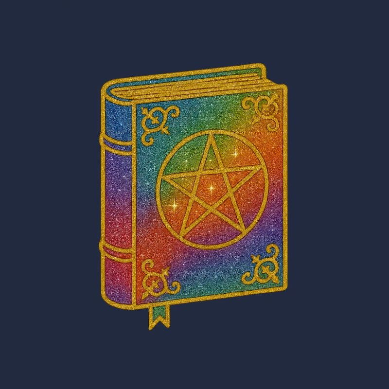 Witch Book | Star Book with Pentagram