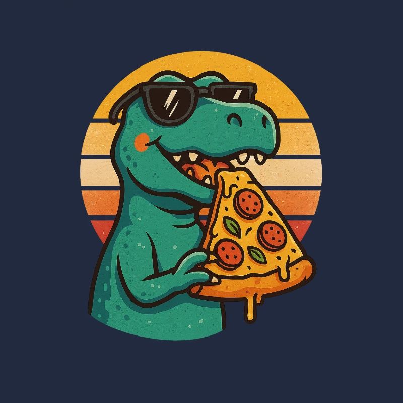 Pizza Saurus Rétro