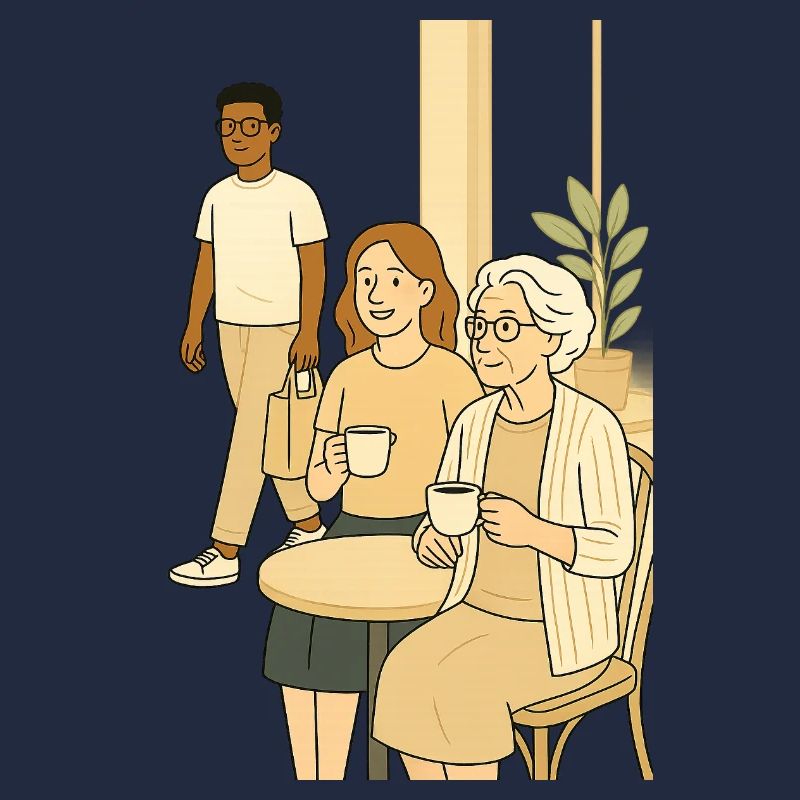 Coffee hour generations