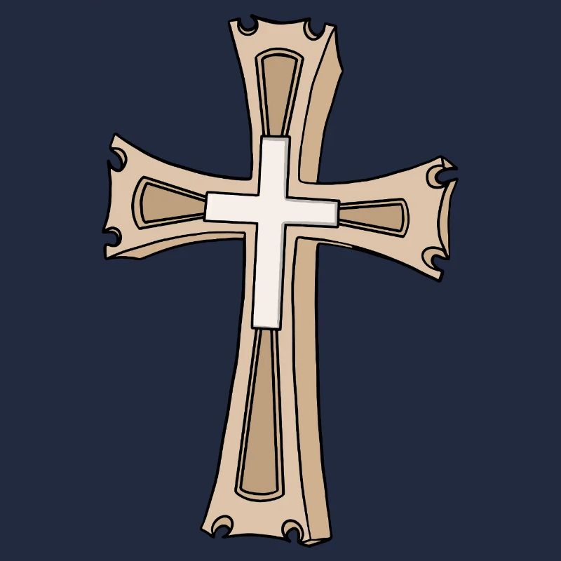 Verziertes Kreuzwappen
