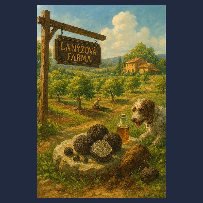 Trüffelfarm Rustikale Landschaft