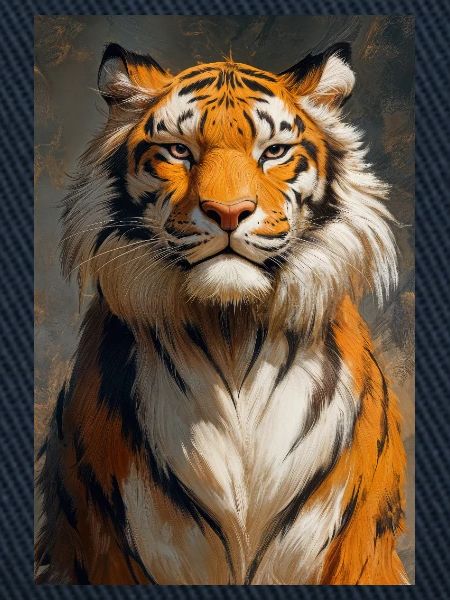Illustration of a tiger