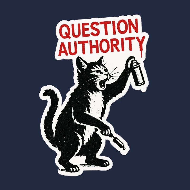 Cat Rebel: Question Authority