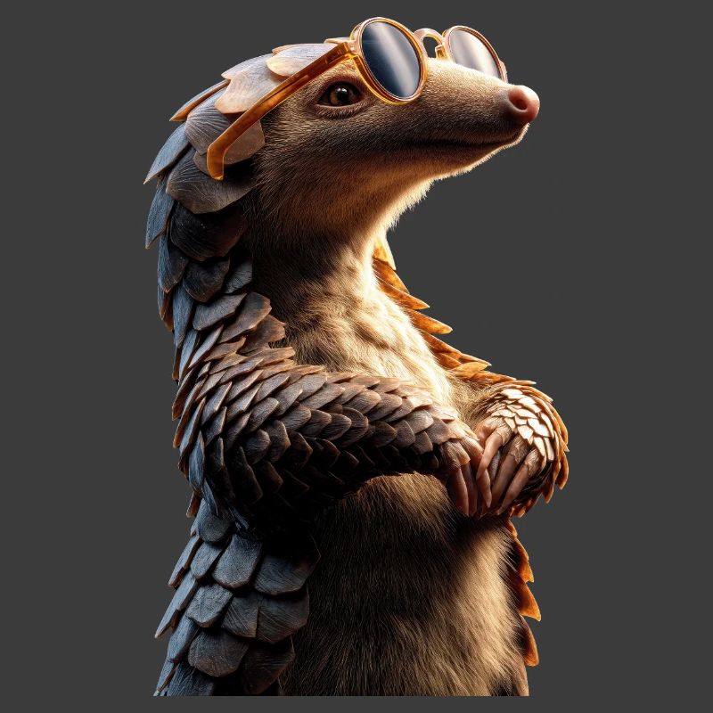 Pangolin Pangolin Pine Cone Pangolins