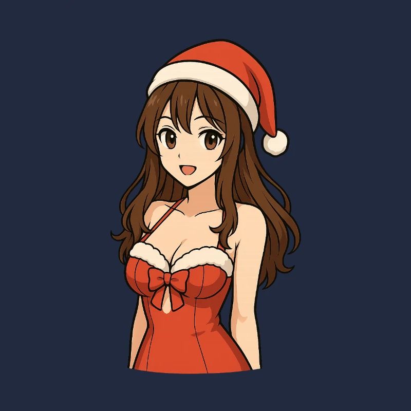 Weihnachts Anime Kostüm