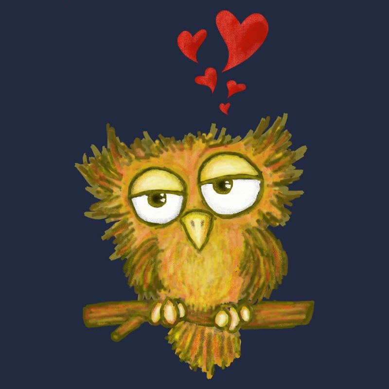 Verliebte Eule