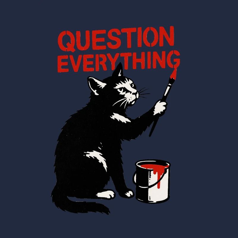 Questioning Everything: Cat Art
