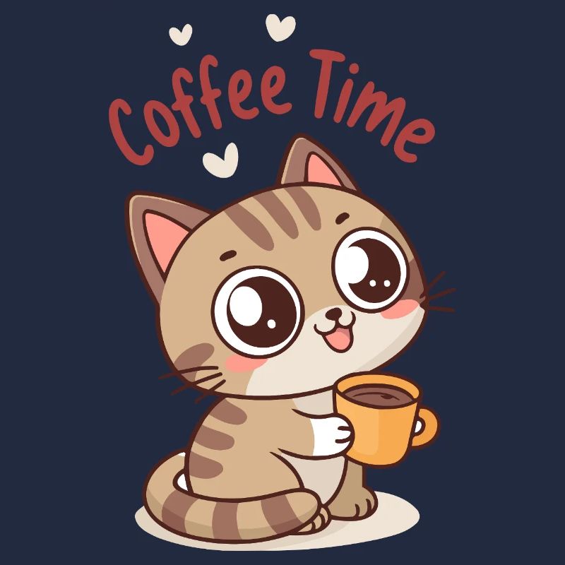 Kitten Coffee süßer Moment
