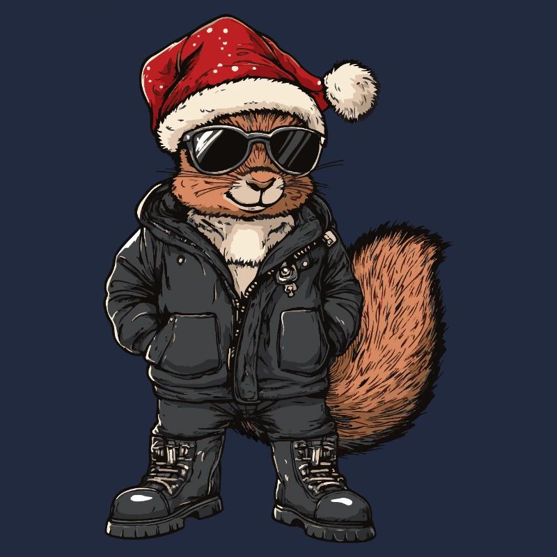 Squirrel Christmas Winter