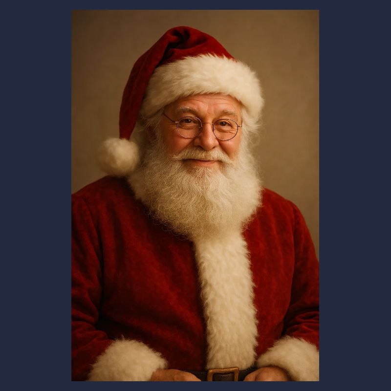 Weihnachtsmann-Klassiker in rotem Fell