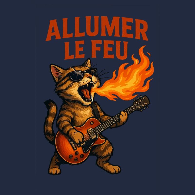 Allumer Le Feu Chat Rock