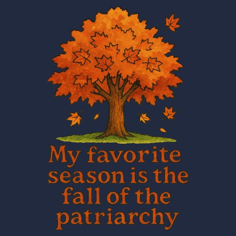 Herbstbaum: Fall des Patriarchats