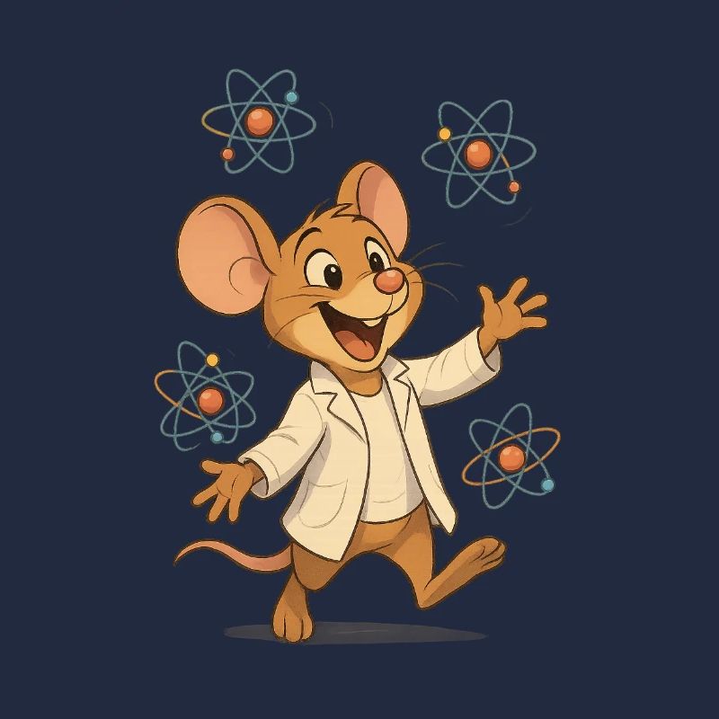 Atomic Scientist Mouse