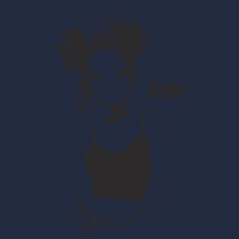 Bunny-Mädchen Strichkunst