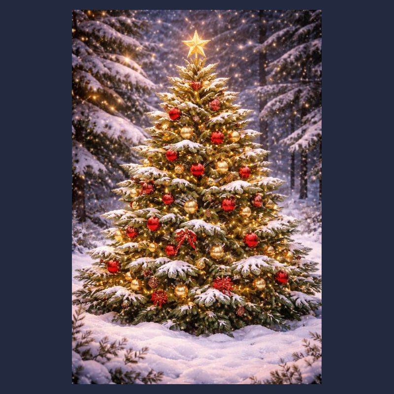 Winter Magic Tree Decoration