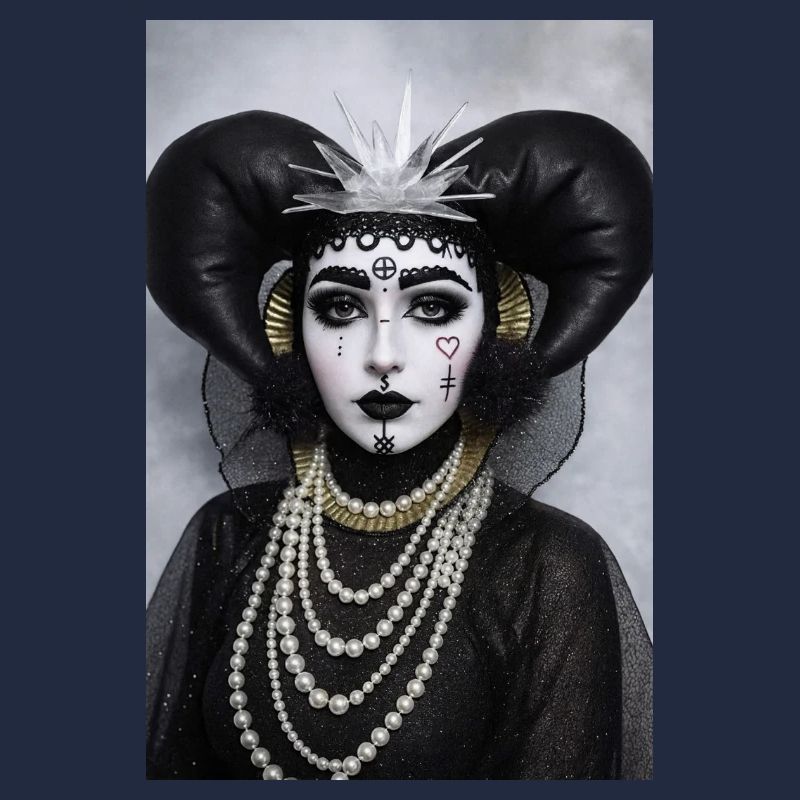 Gothic Pierrot Queen