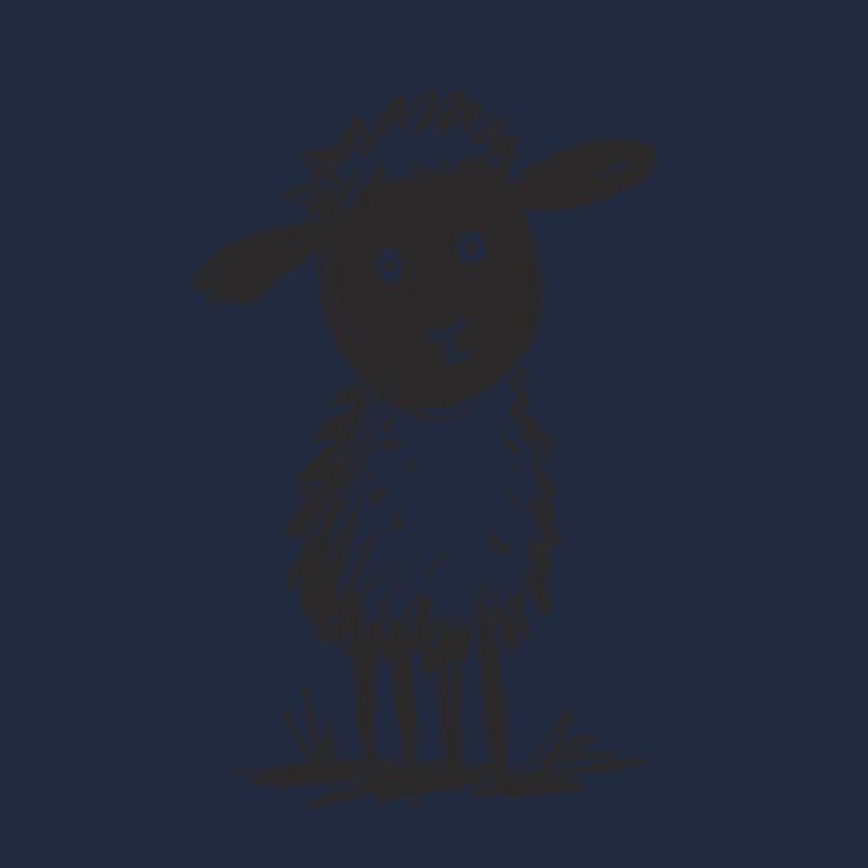 Fluffiges Doodle Schaf