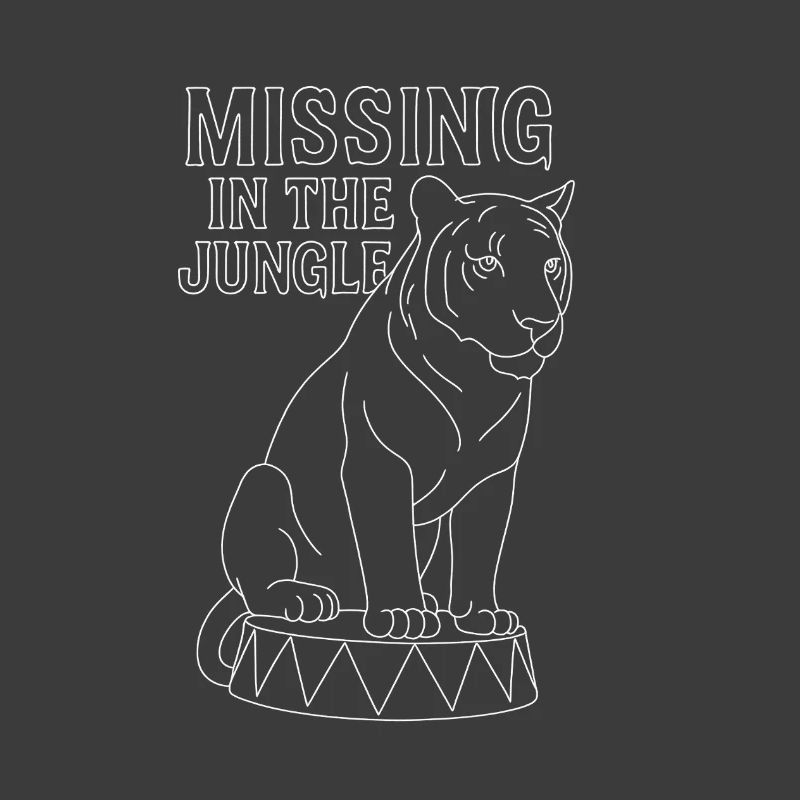 Missing in Jungle Tiger Drum