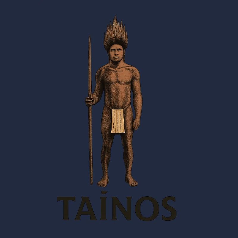 Tainos Krieger-Silhouette