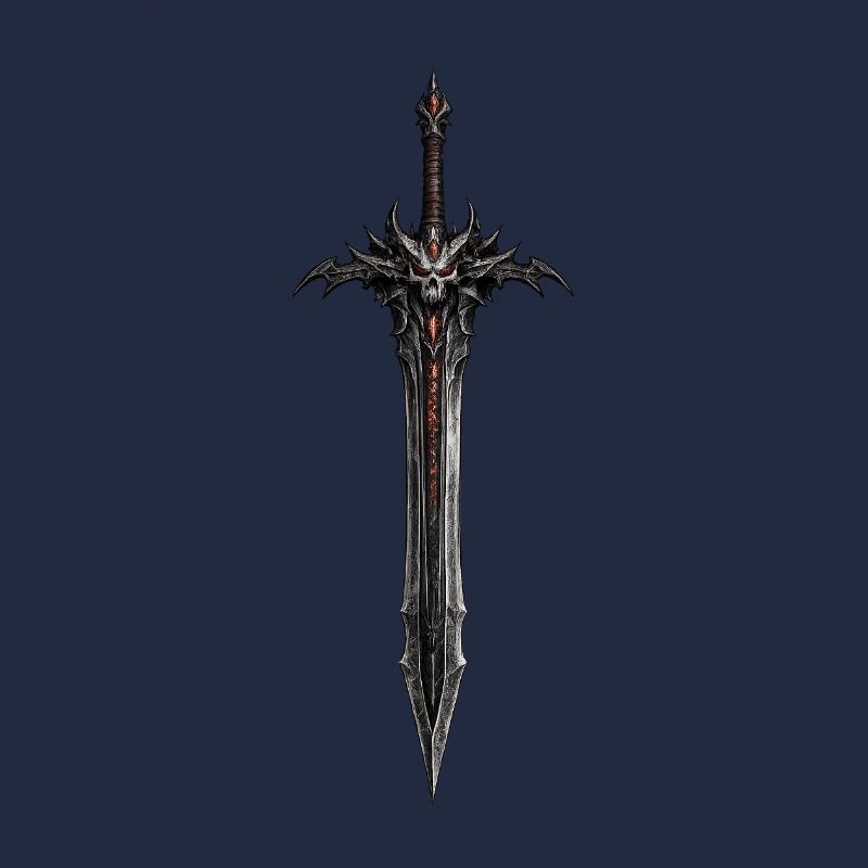 Dreadblade Skull Sword
