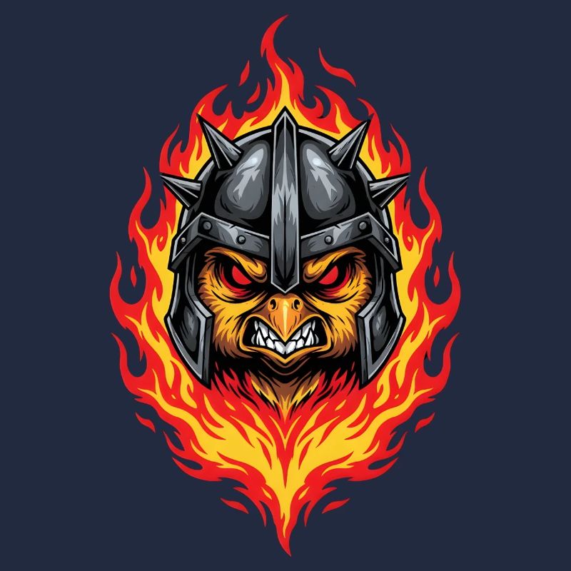 Fête de Pâques Heavy Metal Rocker Easter Egg Easter Bunny