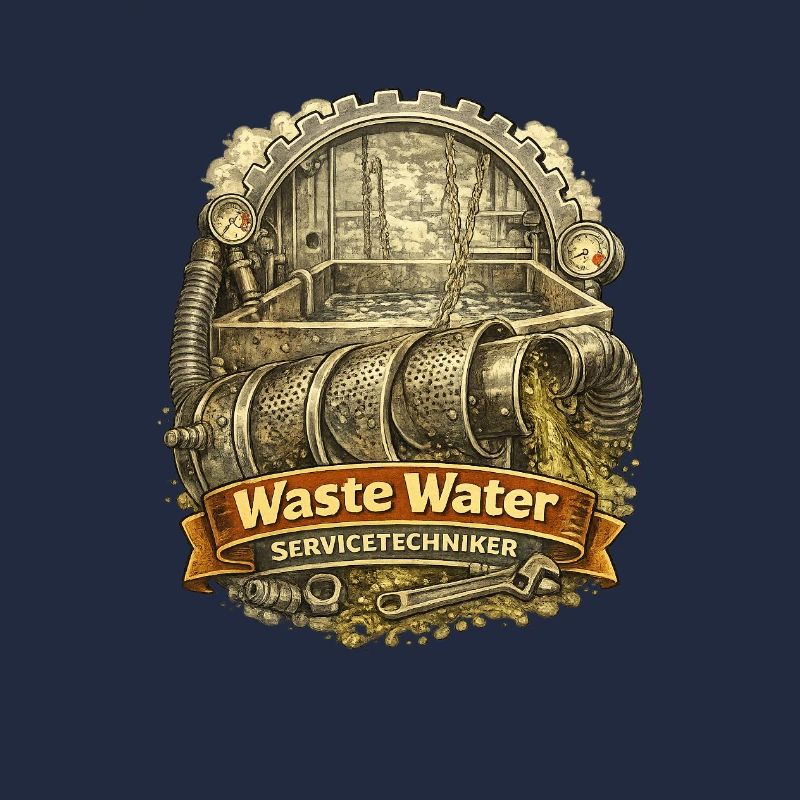 Waste Water Service-Techniker Steampunk