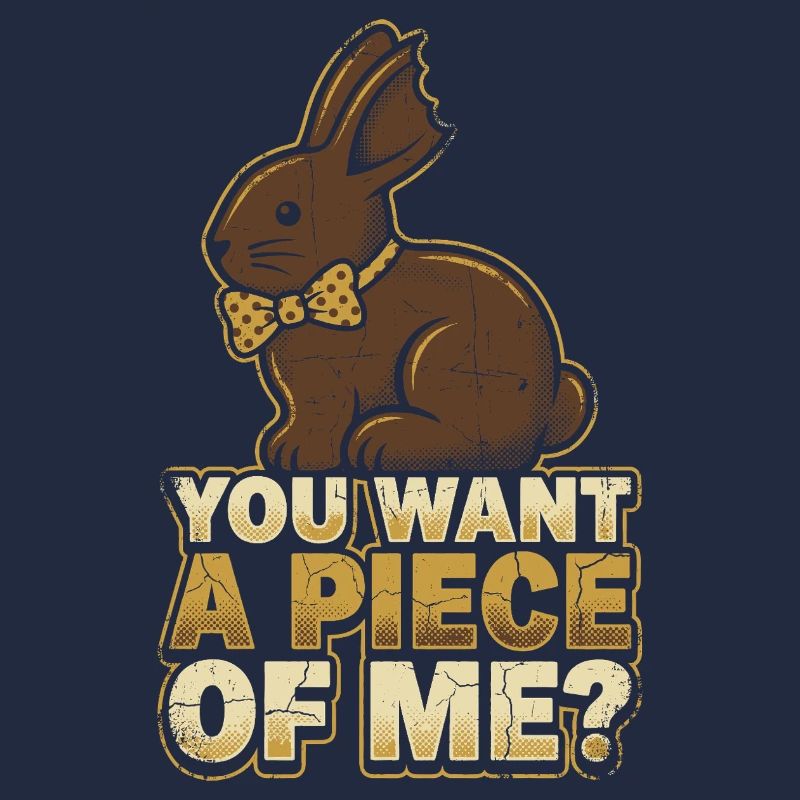 Hase mit Fliege – Du willst ein Stück von mir