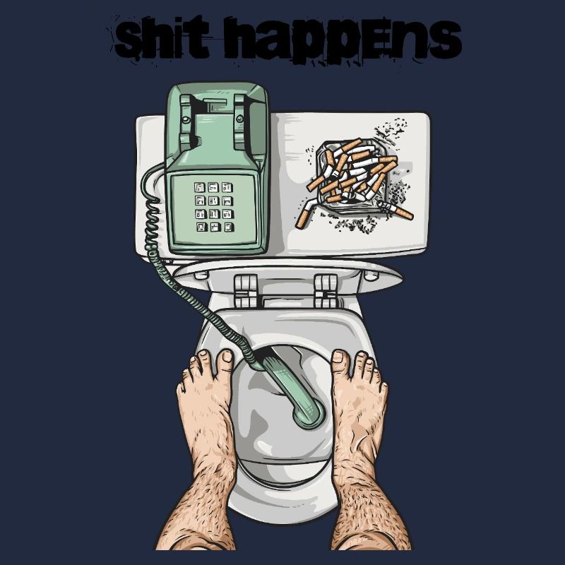 Klo Telefon Shit happens
