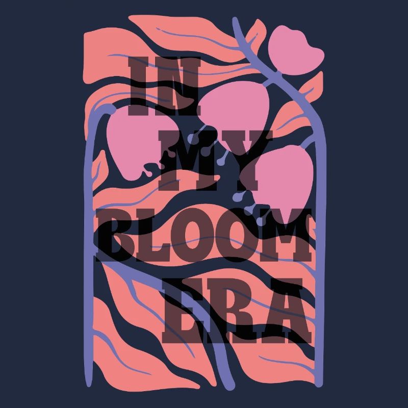 Bloom Nebula Florale Textkunst