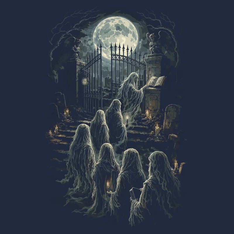 Friedhof Goth Humor