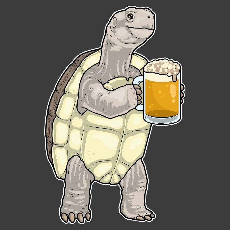 Schildkröte Bier