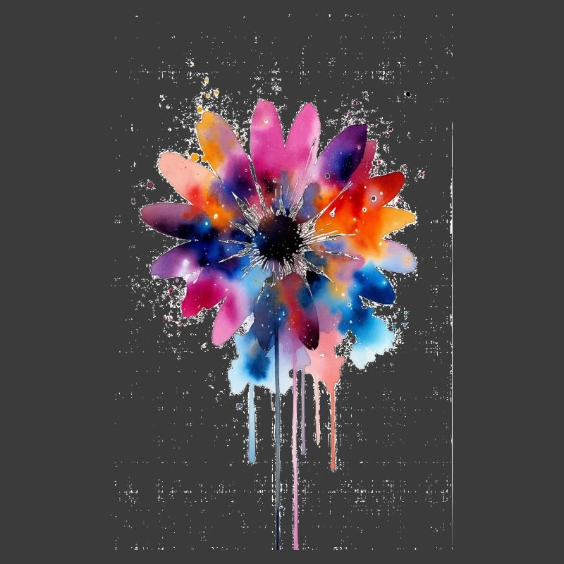 Aquarell-Gänseblümchen