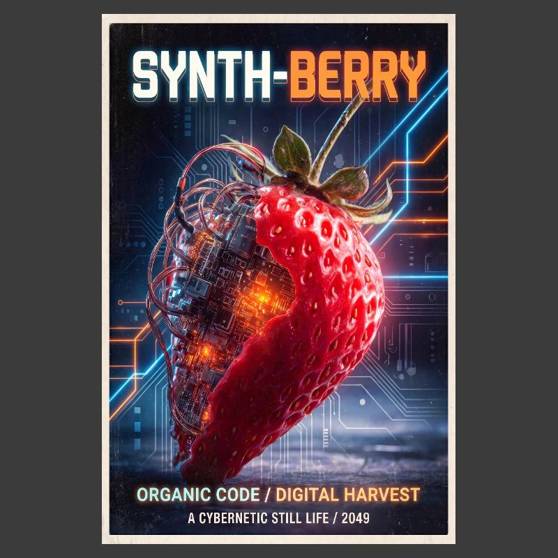 Synth-Beere: Kybernetische Erdbeere