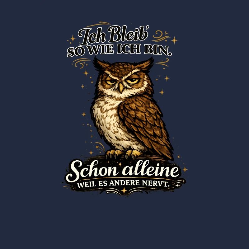 Eule - Ich bleib so wie ich bin