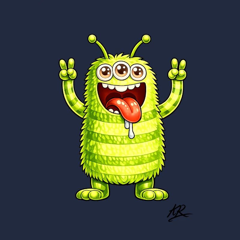 Monster neon bristle file