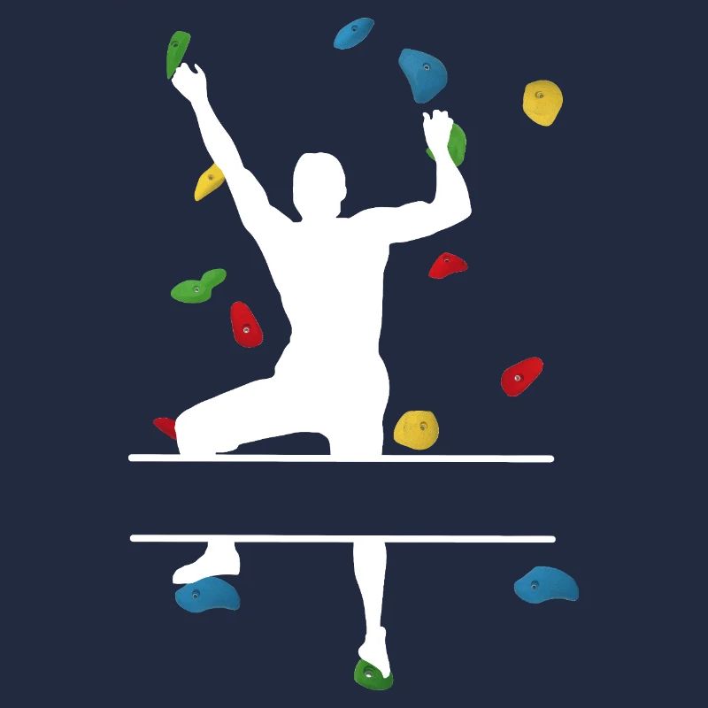 Climbing Wall Man White – Custom Climber