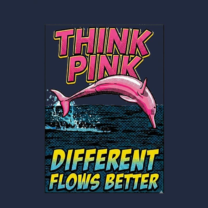 Think Pink Dolphin: Fließt besser