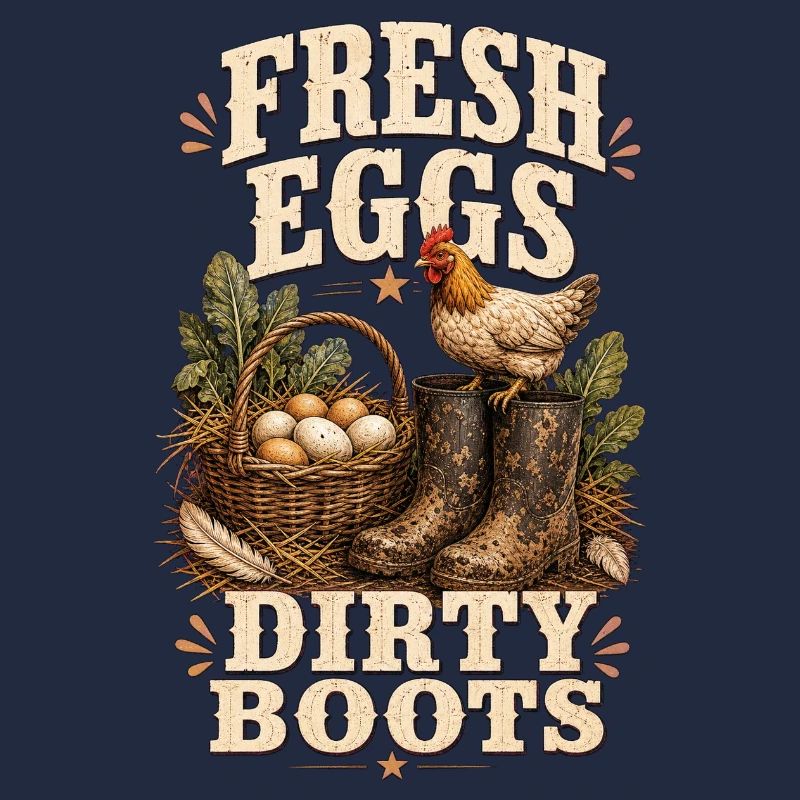 FRESH EGGS DIRTY BOOTS