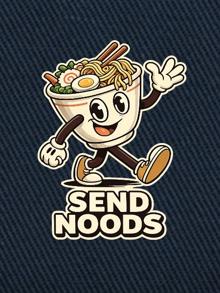 Nudelmaskottchen Send Noods