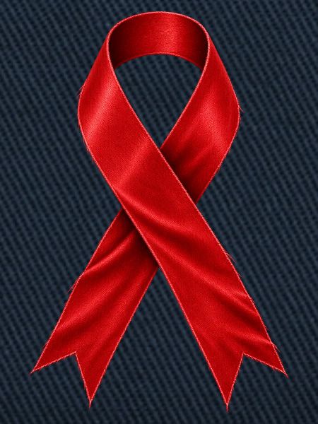 AIDS Awareness – Rote Schleife